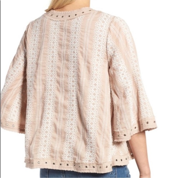 Tularosa Blush and Ivory Boho Top - Picture 12 of 12